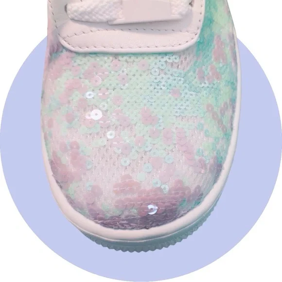 🤩 NIKE Air Force 1 Upstep Hi LX 'Sequin Fabric’ 9.5 US Women’s- LIMITED EDITION🤩 - Picture 9 of 13